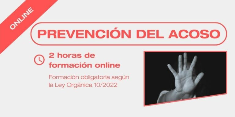 Curso Prevencion Sensibilizacion Acoso entorno laboral